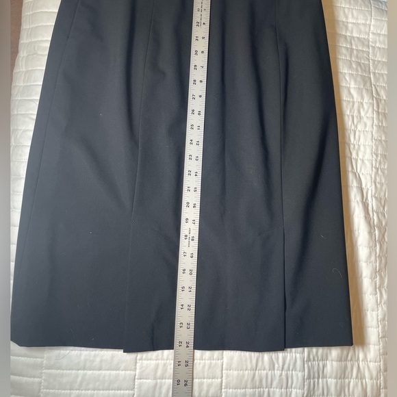 Lafayette 148 New York Black Midi Pencil Skirt - Picture 9 of 13